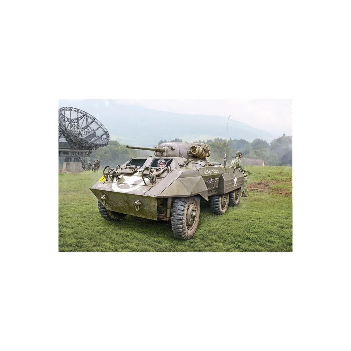 M8 Greyhound 1/35 Italeri Vehicle Italeri I6364 - 1 M8 Greyhound 1/35 Italeri Vehicle Italeri I6364 - 1