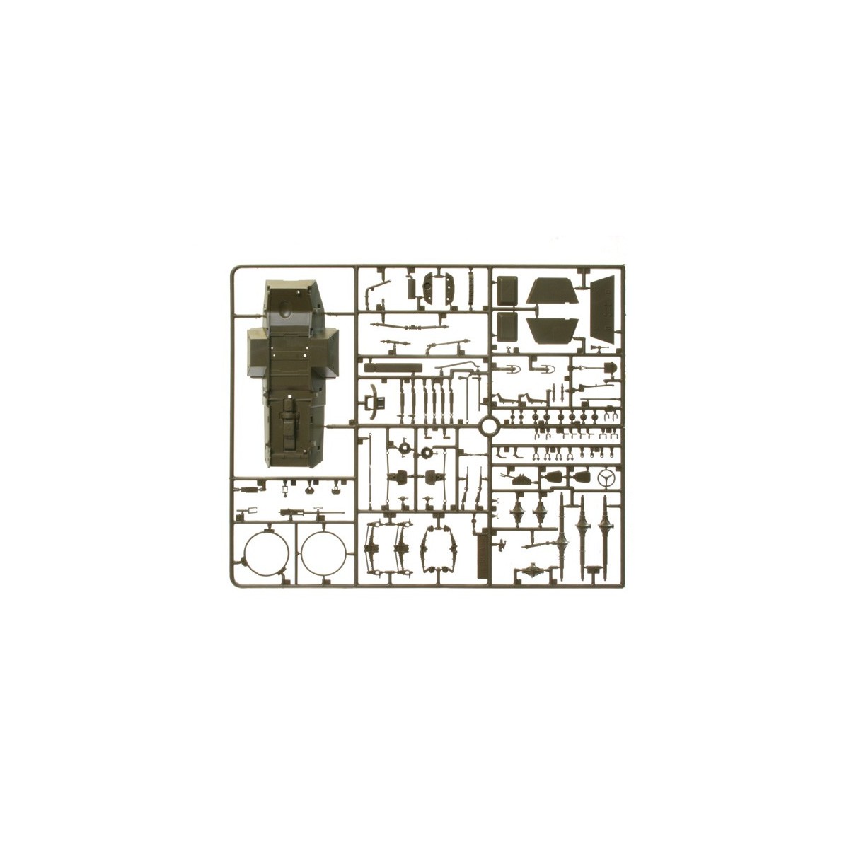 M8 Greyhound 1/35 Italeri Vehicle Italeri I6364 - 7