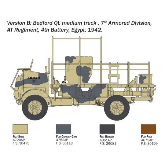 I241-Bedford QL 1/35 Italeri - I241