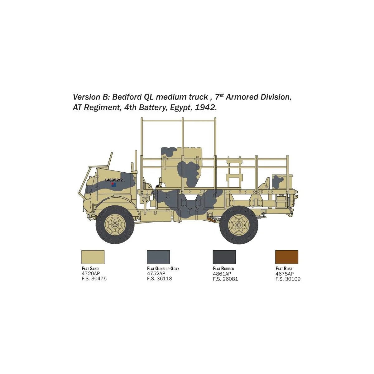 Bedford QL 1/35 Italeri Italeri I241 - 4
