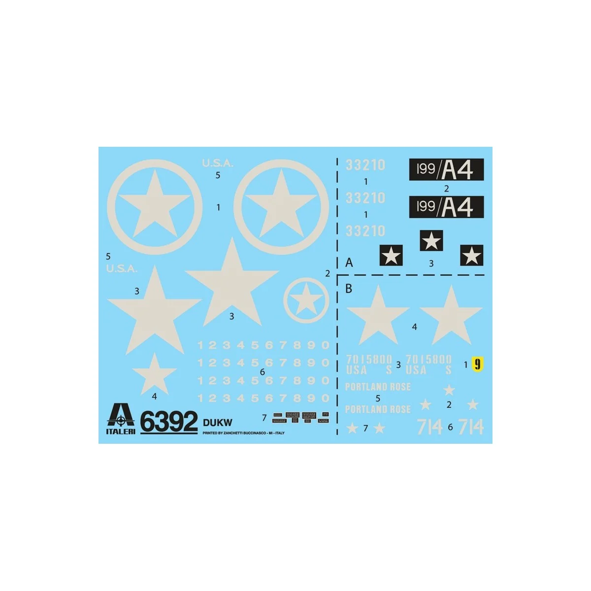 Vehicle DUKW 2 1/2 GMC Amphibious Truck 1/35 Italeri Italeri I6392 - 3