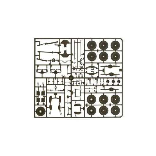 I6392-Véhicule DUKW 2 1/2 GMC camion amphibie 1/35 Italeri