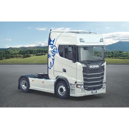 I3965-Scania 770S V8 White Cab 1/24 Italeri Truck - I3965