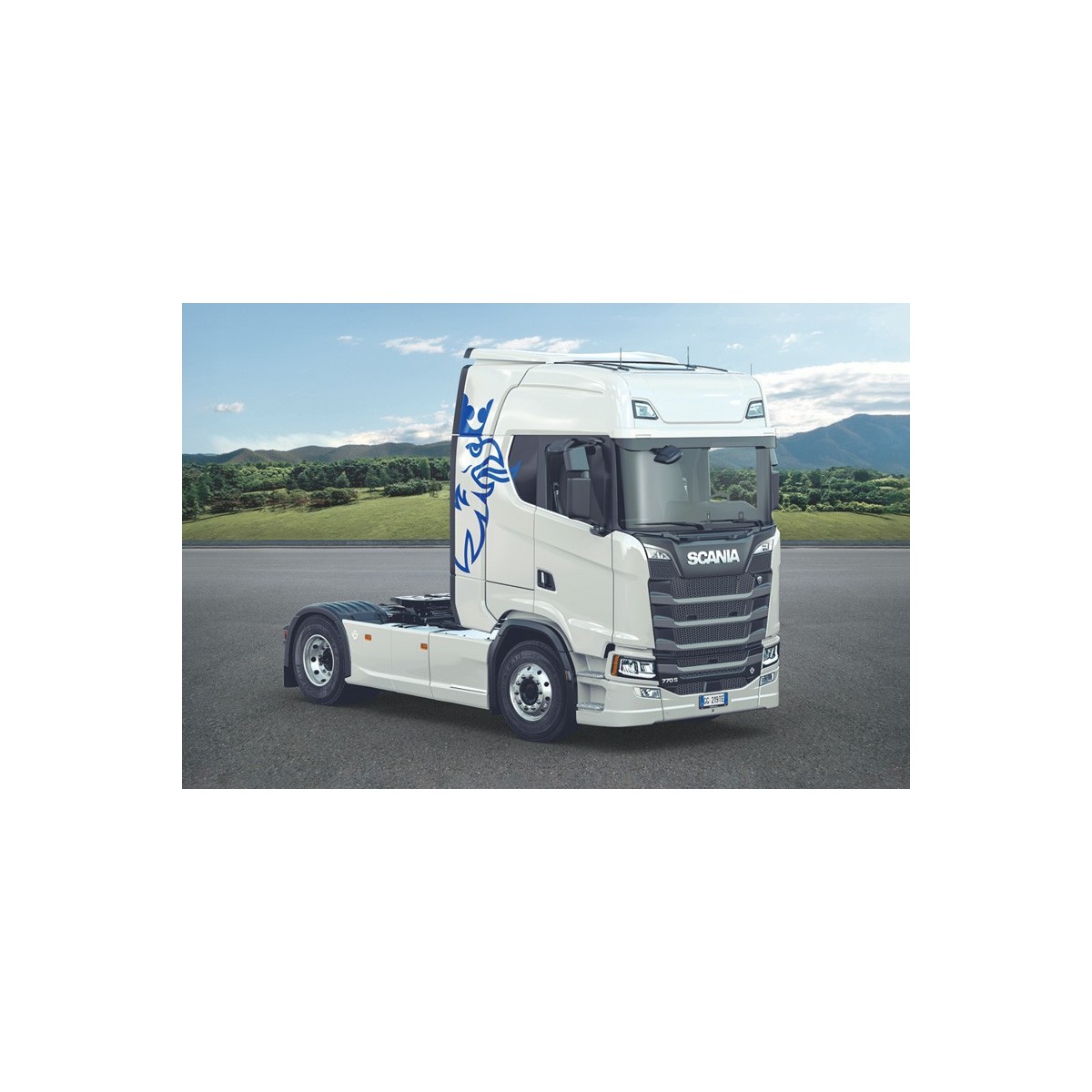 Scania 770S V8 White Cab 1/24 Italeri Truck Italeri I3965 - 1