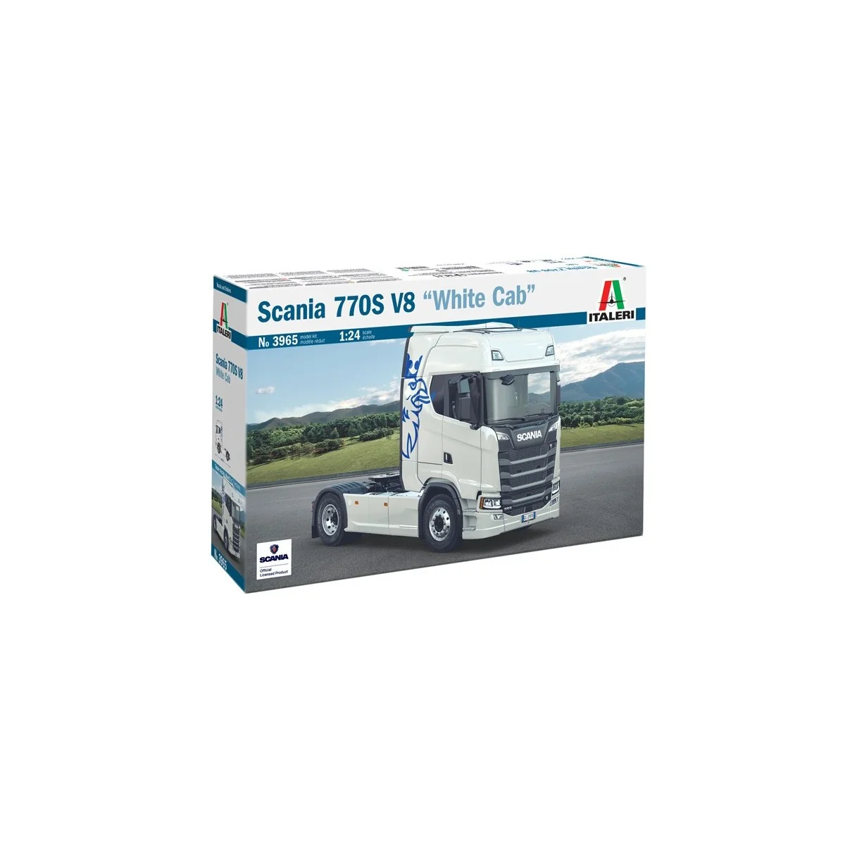 Camion Scania 770S V8 White Cab 1/24 Italeri Italeri I3965 - 2