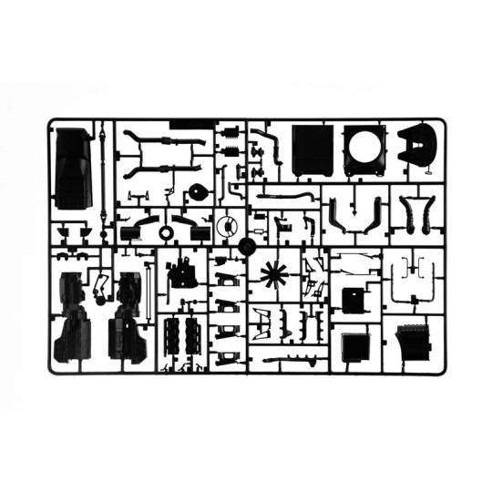 I3965-Scania 770S V8 White Cab 1/24 Italeri Truck