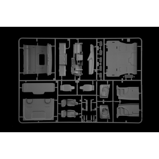 I3965-Scania 770S V8 White Cab 1/24 Italeri Truck
