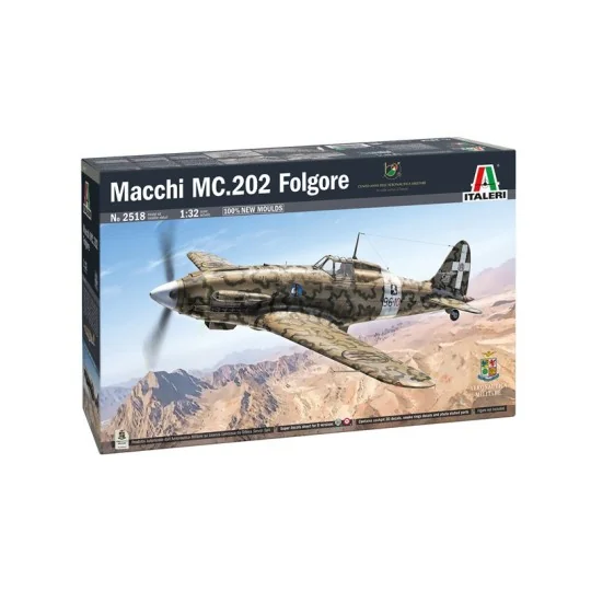 I2518-MC-202 Folgore 1/32 Italeri aircraft