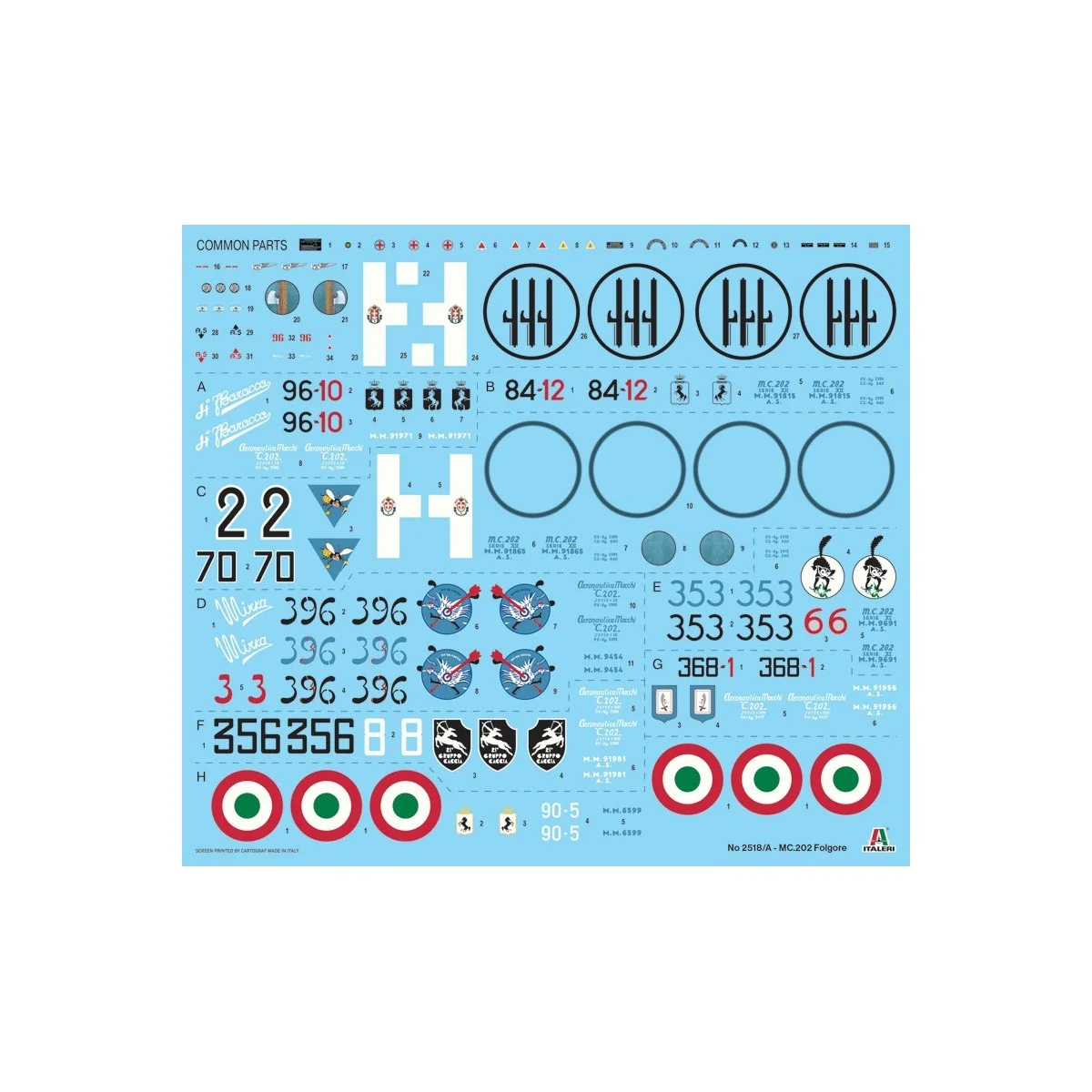 MC-202 Folgore 1/32 Italeri aircraft Italeri I2518 - 8