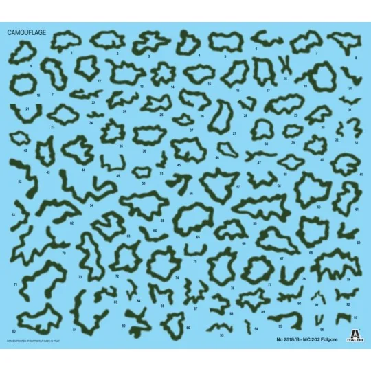 I2518-MC-202 Folgore 1/32 Italeri aircraft