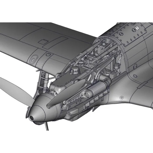 I2518-MC-202 Folgore 1/32 Italeri aircraft - I2518