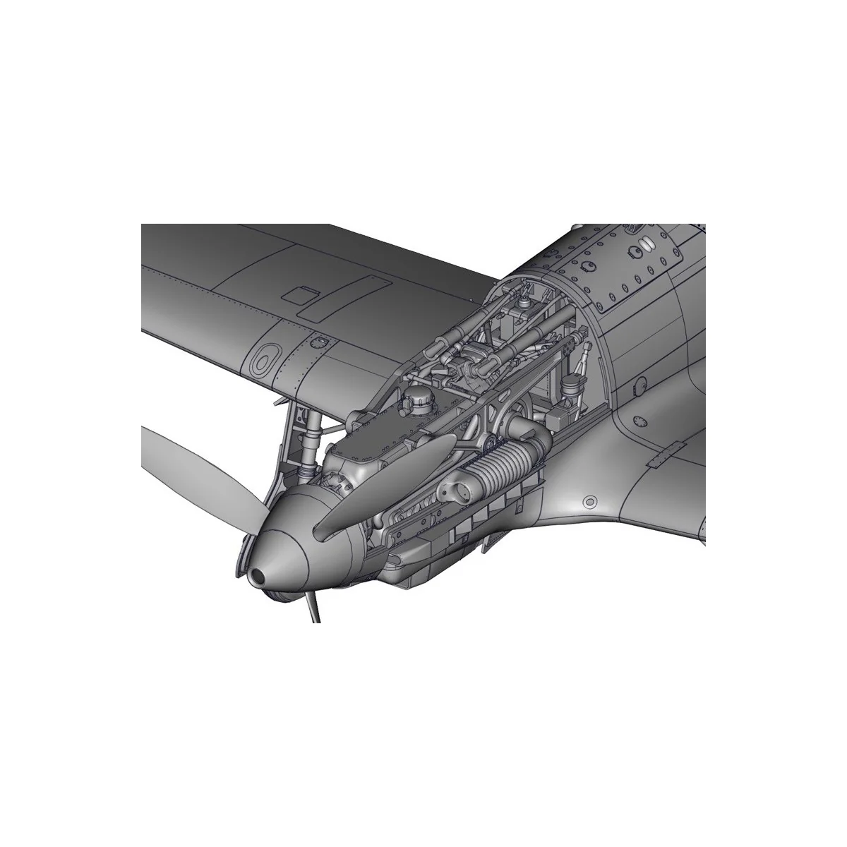 Avion MC-202 Folgore 1/32 Italeri Italeri I2518 - 16