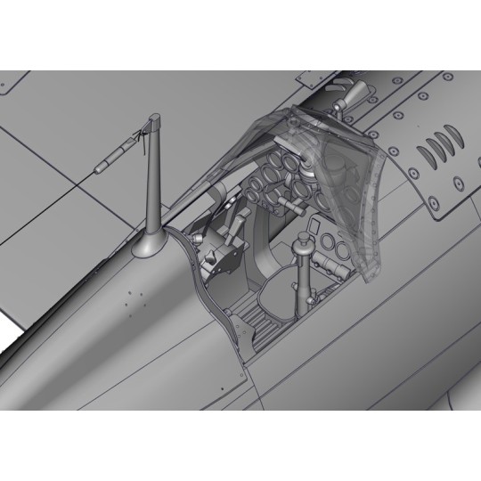 I2518-MC-202 Folgore 1/32 Italeri aircraft - I2518