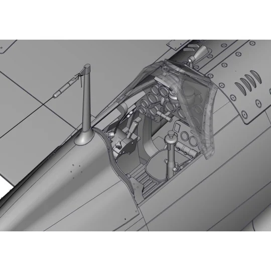 I2518-MC-202 Folgore 1/32 Italeri aircraft - I2518