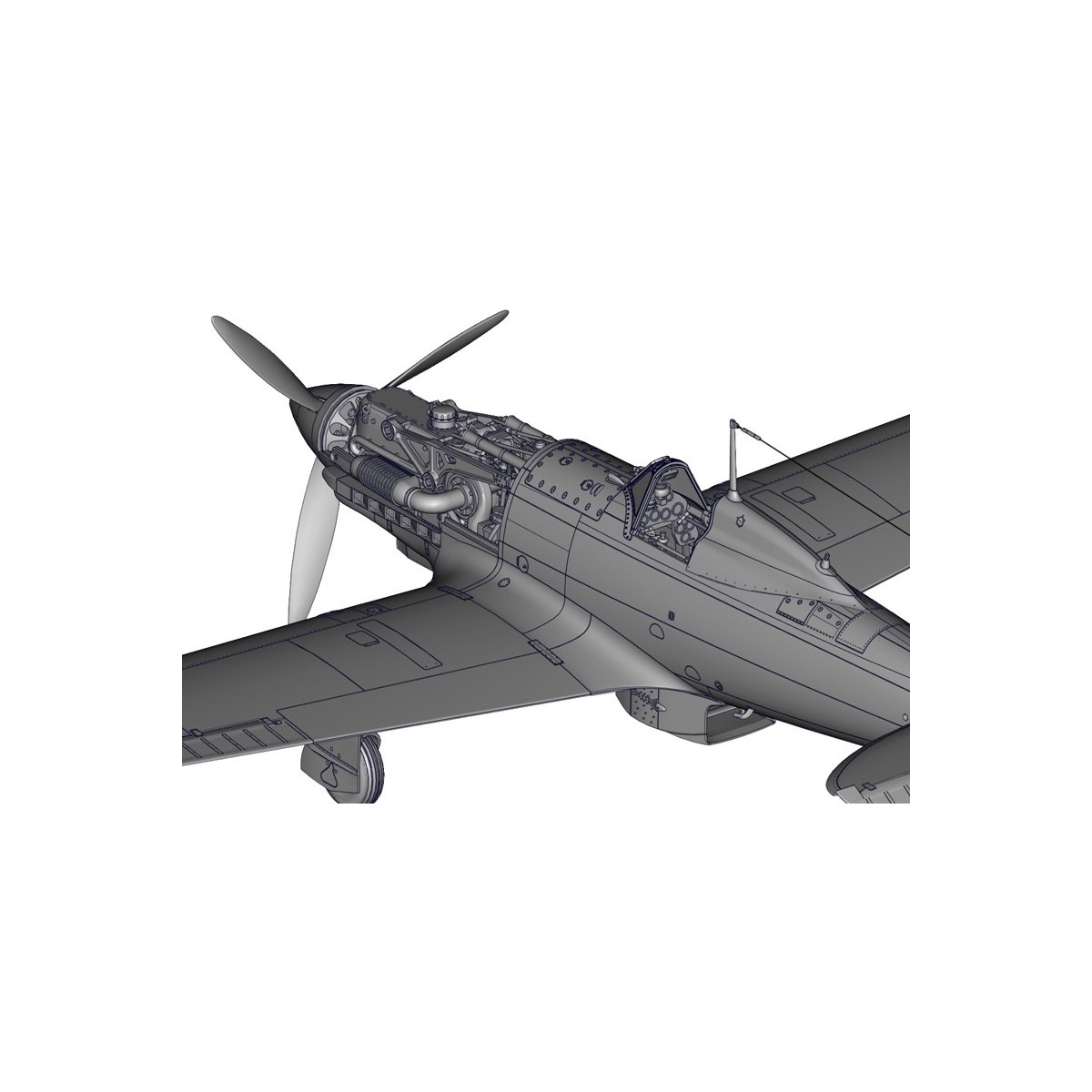 MC-202 Folgore 1/32 Italeri aircraft Italeri I2518 - 18