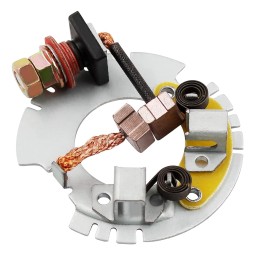 Platine porte charbons pour démarreur Rotax 582 / 503 ULM  RTX-CHAR-582 - 1