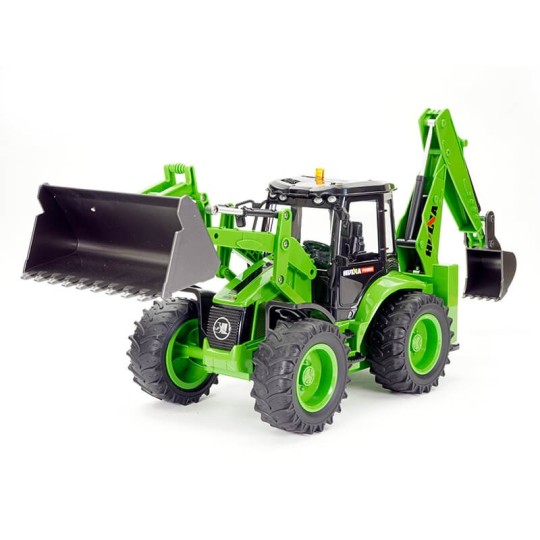 RC Backhoe Loader 1/18 2.4Ghz - HuiNa HuiNa Toys CY1579 - 1 CY1579-RC Backhoe Loader 1/18 2.4Ghz - HuiNa - CY1579