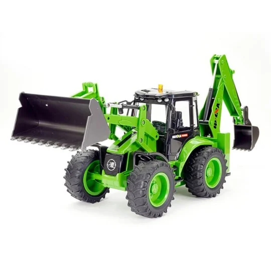 RC Backhoe Loader 1/18 2.4Ghz - HuiNa HuiNa Toys CY1579 - 1 CY1579-RC Backhoe Loader 1/18 2.4Ghz - HuiNa - CY1579