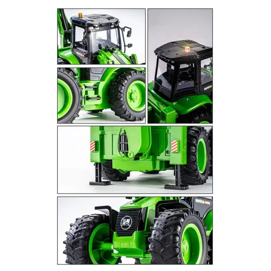 RC Backhoe Loader 1/18 2.4Ghz - HuiNa HuiNa Toys CY1579 - 3 CY1579-RC Backhoe Loader 1/18 2.4Ghz - HuiNa - CY1579