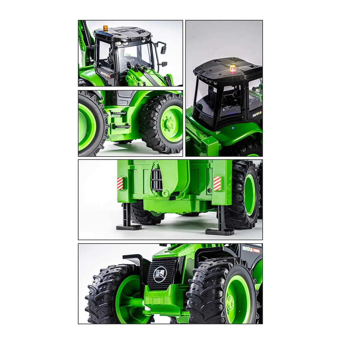 Tractopelle RC  1/18 2.4Ghz - HuiNa HuiNa Toys CY1579 - 3