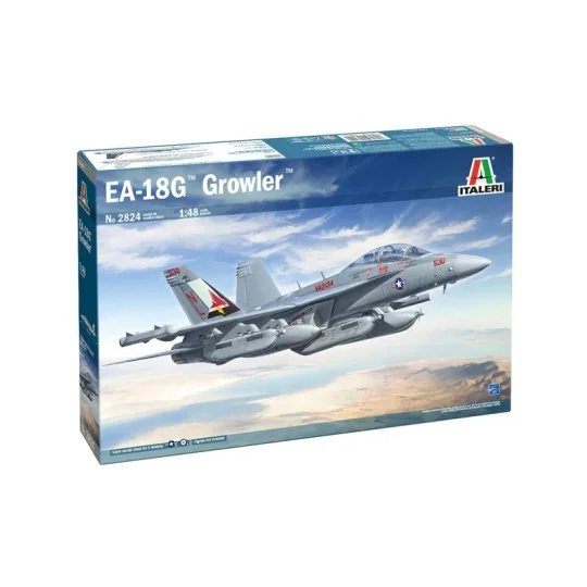 Avion EA-18G Growler 1/48 Italeri Italeri I2824 - 2 I2824-Avion EA-18G Growler 1/48 Italeri - I2824