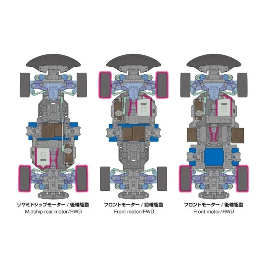 58733-Toyota Supra (JZA80) BT-01 Kit Tamiya