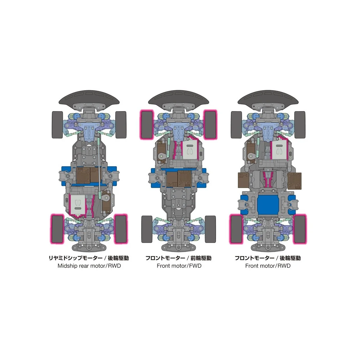 Toyota Supra (JZA80) BT-01 Kit Tamiya Tamiya 58733 - 17