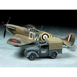 Avion Spitfire Mk.I et Voiture utilitaire léger 10CV 1/48 Tamiya Tamiya 25211 - 1