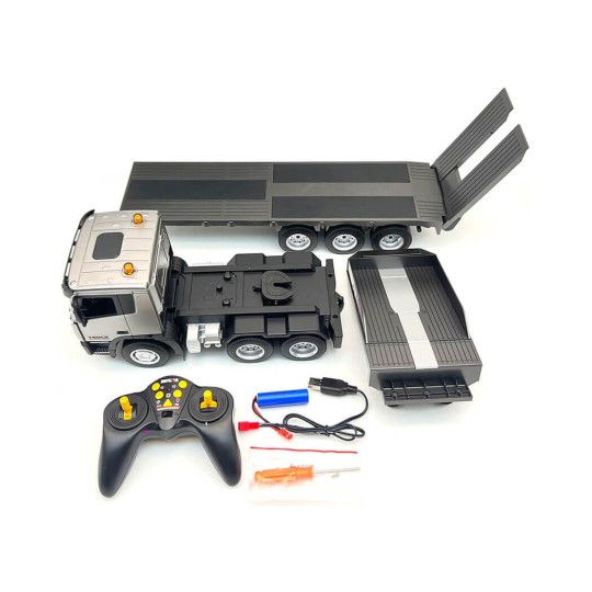 CY1318-Camion porte char RC 1/24 2.4Ghz - HuiNa