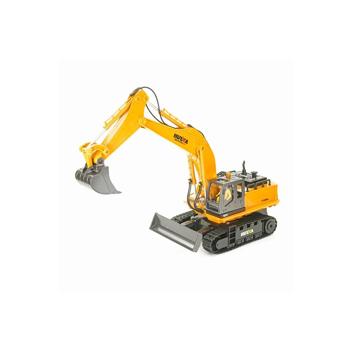 RC Crawler Excavator with 1/16 2.4Ghz Metal Bucket - HuiNa HuiNa Toys CY1531 - 1 RC Crawler Excavator with 1/16 2.4Ghz Metal Bucket - HuiNa HuiNa Toys CY1531 - 1