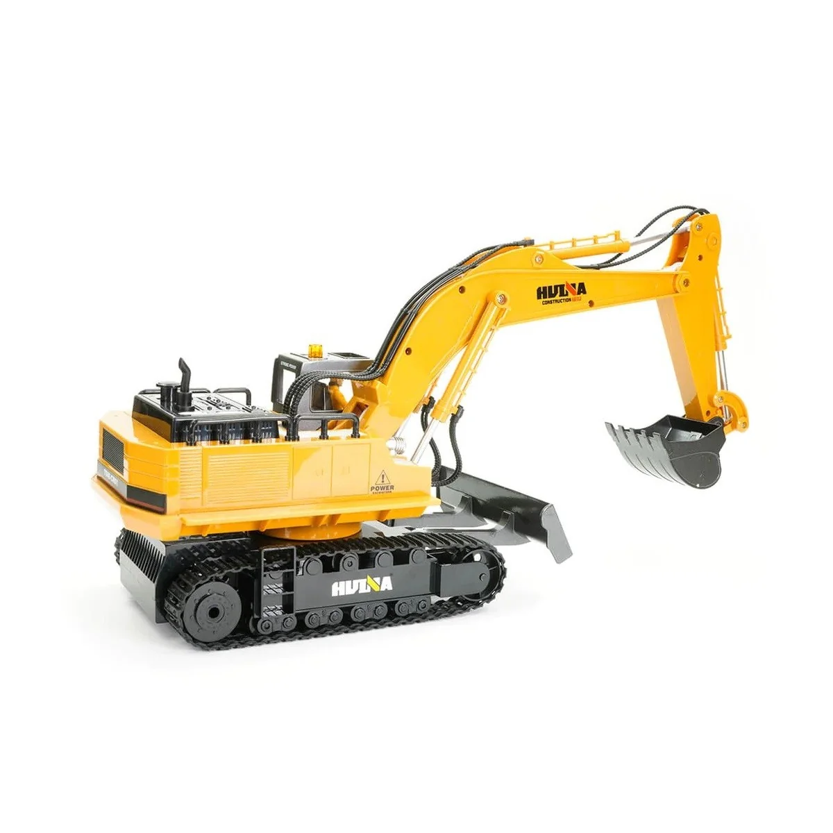 Pelleteuse sur chenilles RC avec godet métal 1/16 2.4Ghz - HuiNa HuiNa Toys CY1531 - 2