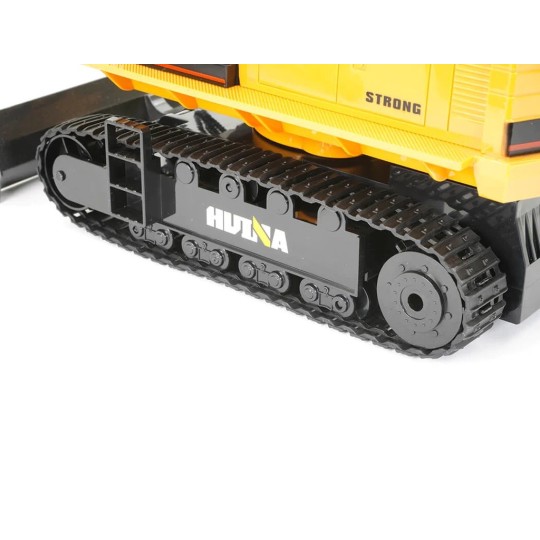 CY1531-Pelleteuse sur chenilles RC avec godet métal 1/16 2.4Ghz - HuiNa