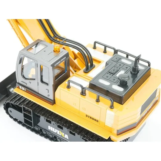 RC Crawler Excavator with 1/16 2.4Ghz Metal Bucket - HuiNa HuiNa Toys CY1531 - 9 CY1531-RC Crawler Excavator with 1/16 2.4Ghz Metal Bucket - HuiNa - CY1531