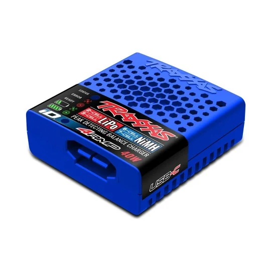TRX-2985-Traxxas EZ-Peak USB-C 40W LiPo/NiMh Charger - TRX-2985
