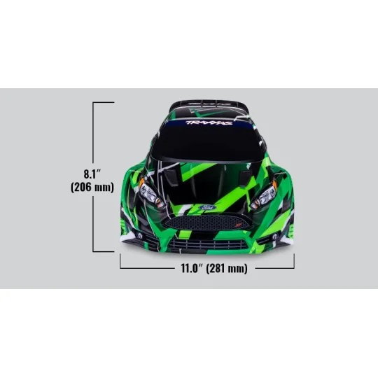 Ford Fiesta ST Rally VXL 4x4 1/10 RTR Traxxas Traxxas TRX-74276-4 - 24 TRX-74276-4-Ford Fiesta ST Rally VXL 4x4 1/10 RTR Traxxas - TRX-74276-4