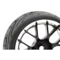 Fastrax 14-spoke 14-spoke black chrome track wheels 1/10 (4) Fastrax FAST0097BC - 2 FAST0097BC-Fastrax 14-spoke 14-spoke black chrome track wheels 1/10 (4) - FAST0097BC