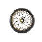 FAST0089C-20-spoke 26mm 1/10 chrome track wheels (4) Fastrax