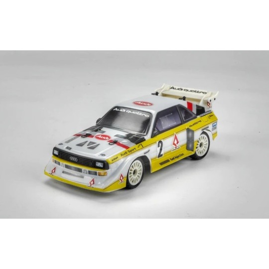 88468-GT24 Audi Sport Quatro S1 1985 sans balais 4x4 1/24 RTR Carisma