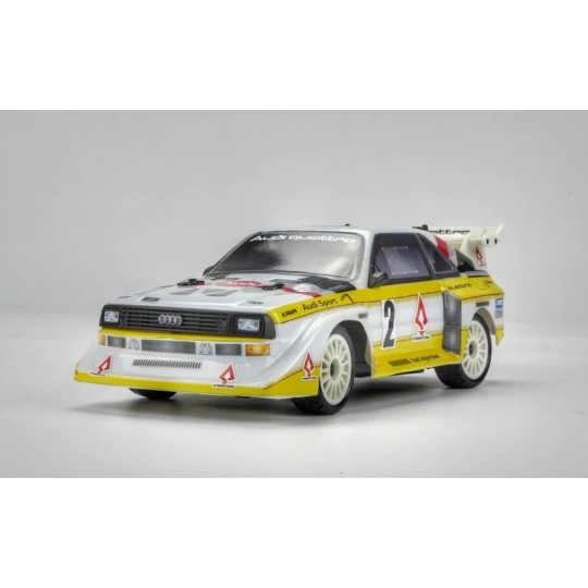 88468-GT24 Audi Sport Quatro S1 1985 sans balais 4x4 1/24 RTR Carisma - 88468