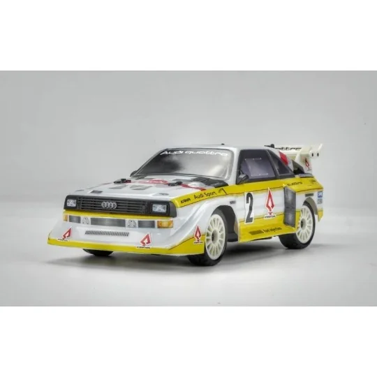 GT24 Audi Sport Quatro S1 1985 Brushless 4x4 1/24 RTR Carisma Carisma 88468 - 3 88468-GT24 Audi Sport Quatro S1 1985 sans balais 4x4 1/24 RTR Carisma - 88468