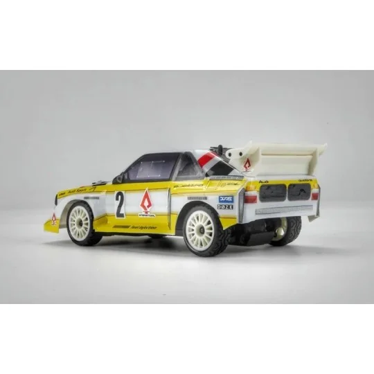 88468-GT24 Audi Sport Quatro S1 1985 sans balais 4x4 1/24 RTR Carisma - 88468
