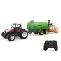 Big Wheel RC Tractor + Fertilizer Sprayer Tanker 1/24 Korody K-6642K - 1 K-6642K-Big Wheel RC Tractor + Fertilizer Sprayer Tanker 1/24 Korody - K-6642K