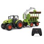 Green + RC Tractor with 1/24 Korody Grapple K-6648 - 1 K-6648-Green + RC Tractor with 1/24 Korody Grapple - K-6648