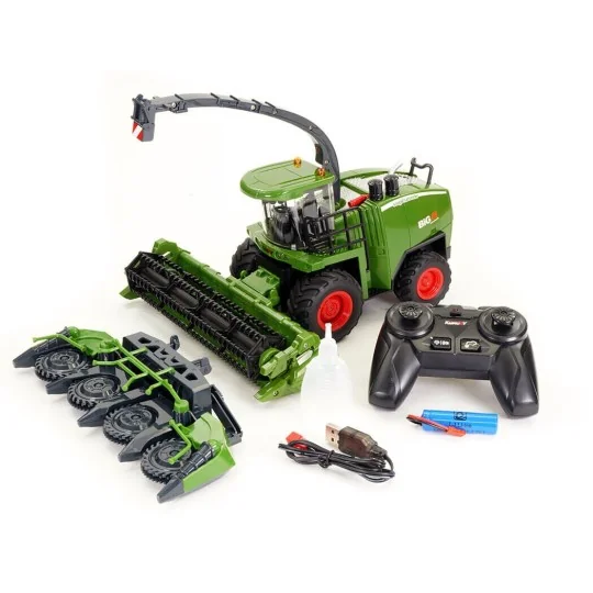 Tracteur RC Moissonneuse batteuse 1/24 Korody K-3602 - 1 K-3602-Tracteur RC Moissonneuse batteuse 1/24 Korody - K-3602