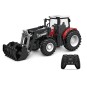K-6631-Red RC Tractor with Fork and Grapple 1/24 Korody - K-6631