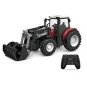 K-6631-Red RC Tractor with Fork and Grapple 1/24 Korody - K-6631