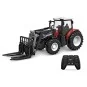 K-6633-Red RC Tractor with Fork and Tines Pallet Truck 1/24 Korody - K-6633