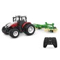 K-6637K-Red Big Wheel RC Tractor with 1/24 Korody Rake