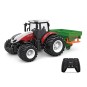 K-6635K-Tracteur RC rouge grosses roues avec semoir à engrais 1/24 Korody