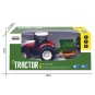 K-6635K-Red Big Wheel RC Tractor with Fertilizer Seeder 1/24 Korody